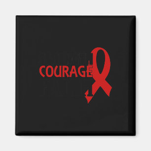 Styrka Förtroende Blood Cancer Hjärtsjukdom Magnet