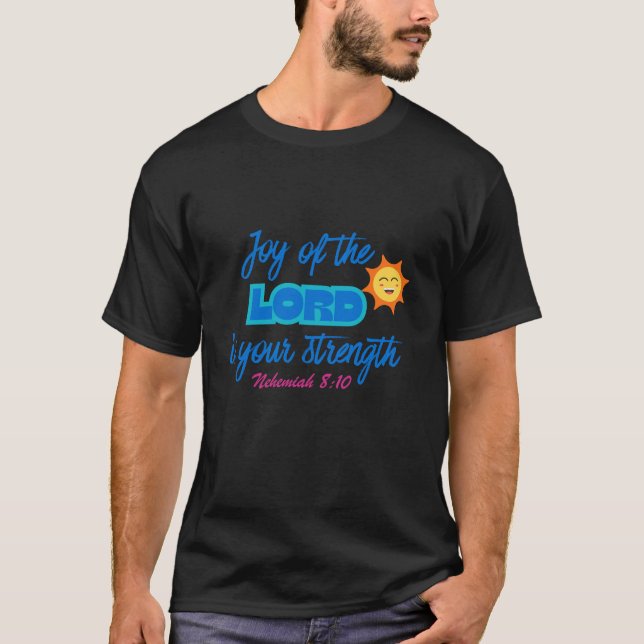 Styrka genom Kristus. T Shirt (Framsida)