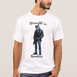 Styrka i antal Wolf Warrior T-Shirt