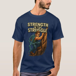 Styrka i kampen Motivational T-Shirt
