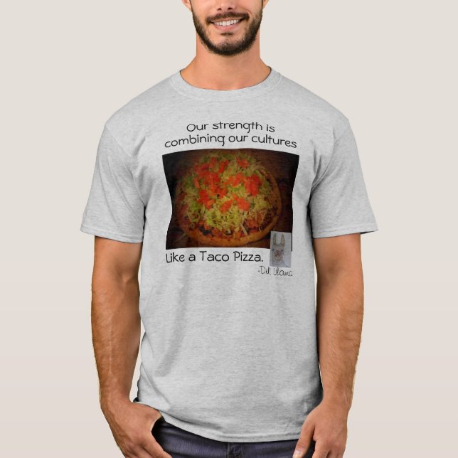 Styrka i kombination av kulturer T-Shirt (Framsida)