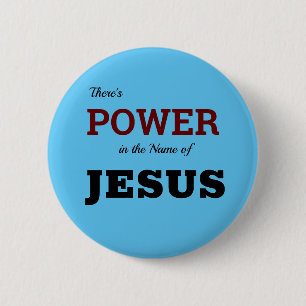 Styrka i Namn Jesus-knapp Knapp