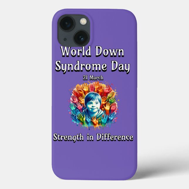 Styrka i skillnad. World Down Syndrome Day. (Baksida)