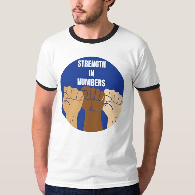 Styrka i tal t shirt (Framsida)