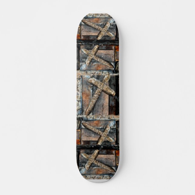 Styrka kor skateboard bräda 21,5 cm (Framsida)