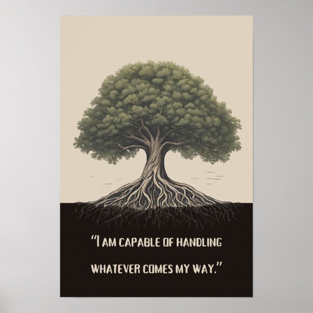 Styrka mot angrepp poster (Framsidan)