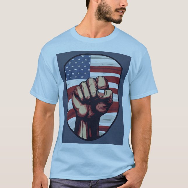 "Styrka och enhet: Ström inom "T-Shirt" T Shirt (Framsida)