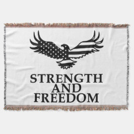 Styrka och frihet filt