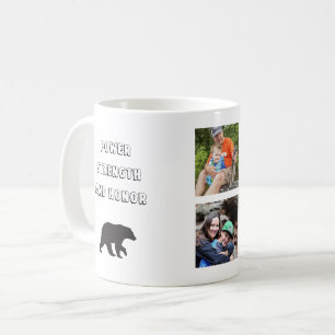 Styrka och heder son kaffemugg