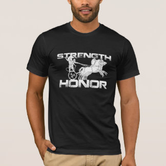 Styrka- och hederskjorta tee shirt