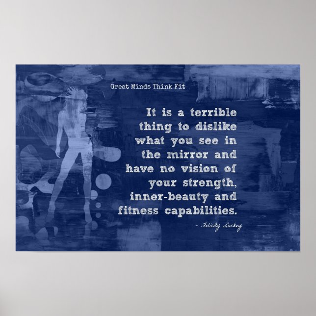 Styrka och inre skönhet! poster (Framsidan)