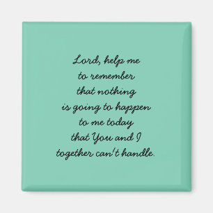STYRKA OCH INSPIRATION PRAYER MAGNET