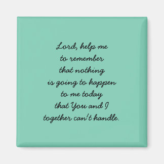 STYRKA OCH INSPIRATION PRAYER MAGNET