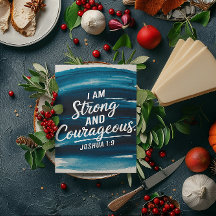 Styrka och mod i Kristus-bekräftelsekort