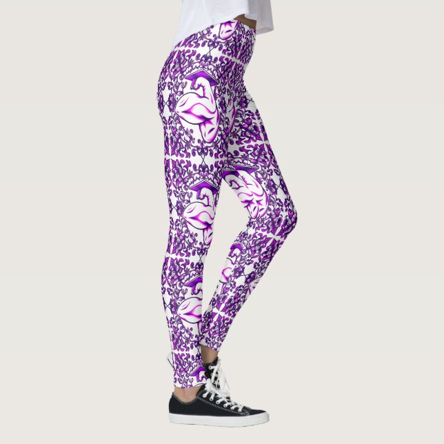 Styrka och stilkänsla - prydnadskraft leggings (Höger)