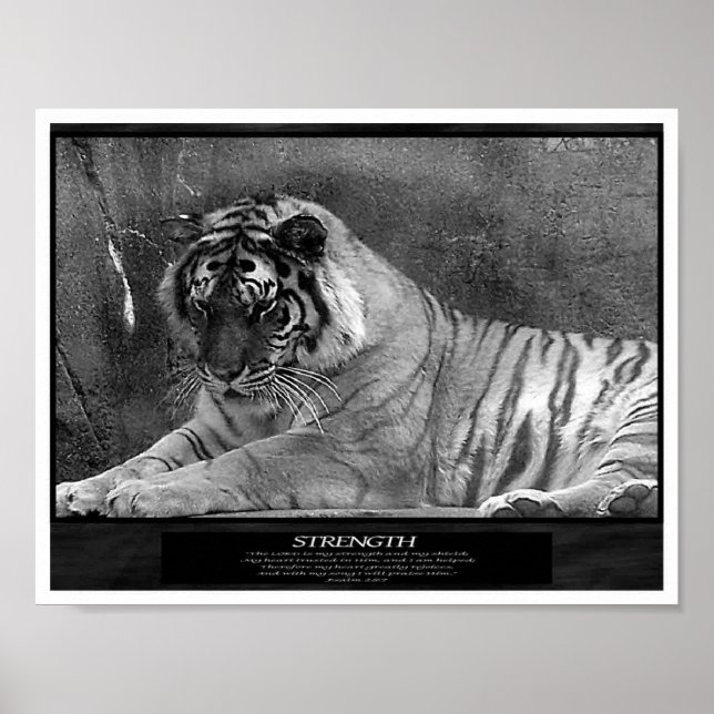 Styrka som kristen poster (Framsidan)