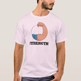 Styrka T-Shirt: Bära din motståndskraft med Pridet T Shirt