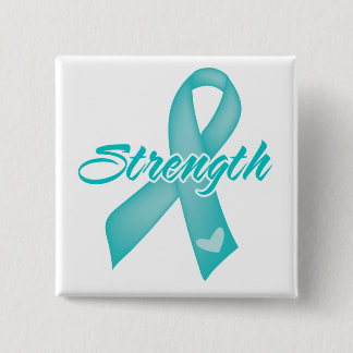 Styrka - Teal Ribbon Knapp