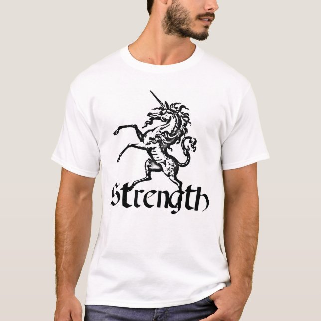 "Styrka ", Tee Shirt (Framsida)