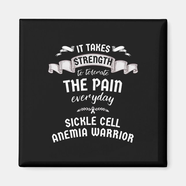 Styrka tolerant kramplocksklassens anemi Warrior Magnet (Framsidan)