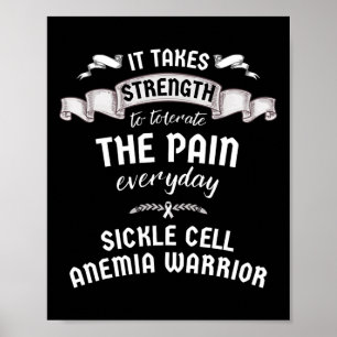 Styrka tolerant kramplocksklassens anemi Warrior Poster
