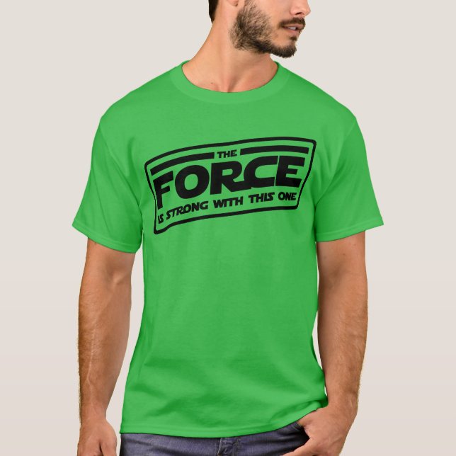 Styrkan är en stark vän t shirt (Framsida)