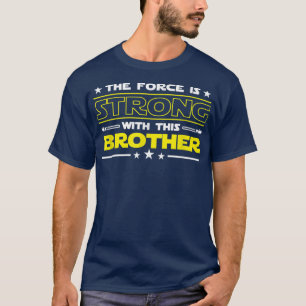 Styrkan är stark med det här broderfunna manar. t shirt