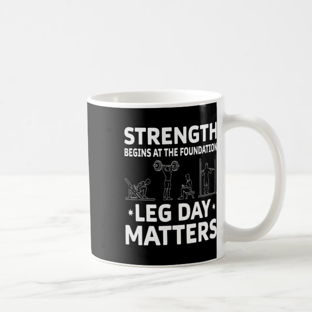 Styrkan börjar vid problem med stiftelsens leg Day Kaffemugg (Höger)