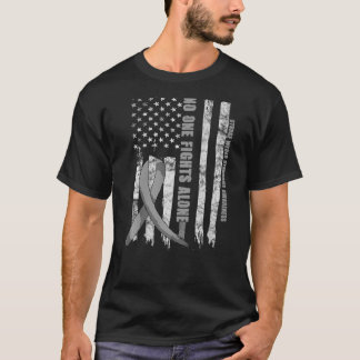 Styrke Weber Syndrome Awareness USA American Flagg T Shirt