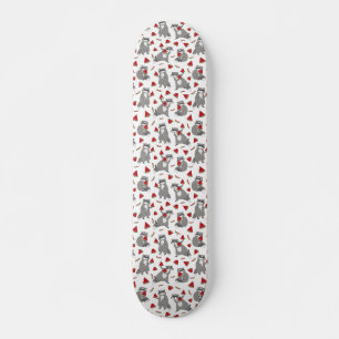 Styrkoon med vattenmelon mini skateboard bräda 18,5 cm