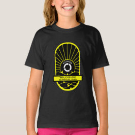 Styrning av persikor - upp frivillig besättning t shirt
