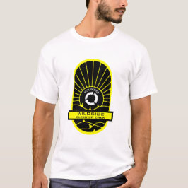 Styrning av persikor - upp frivillig besättning t shirt