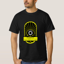 Styrning av persikor - upp frivillig besättning t shirt