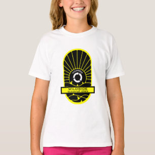 Styrning av persikor - upp frivillig besättning t shirt