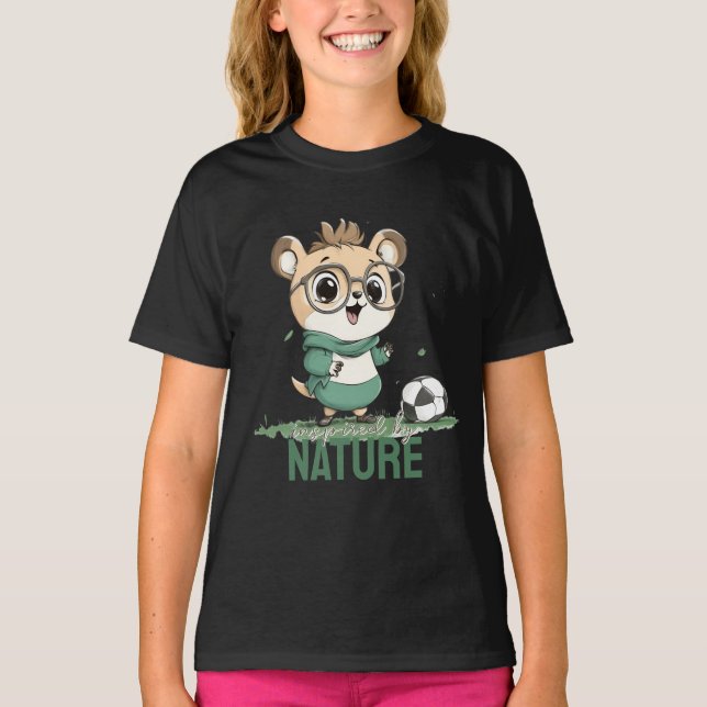 Styrning med fotboja t shirt (Framsida)
