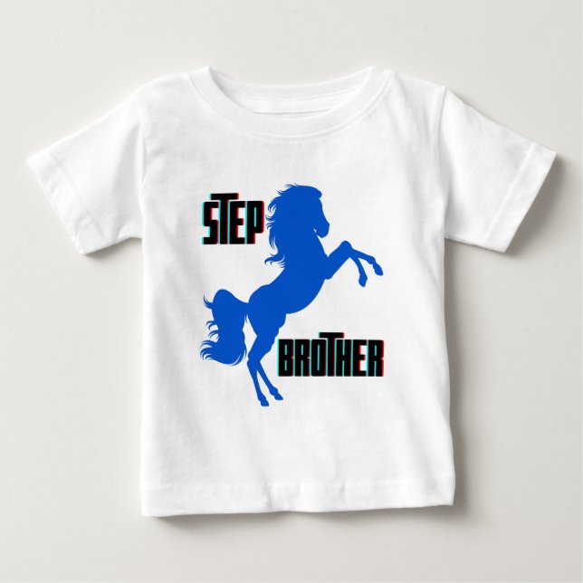 Styvbror Hästuppfödning T Shirt (Framsida)