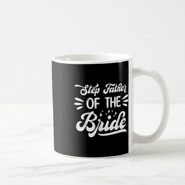 Styvfar till bruden bröllopsfest familj brud kaffemugg (Höger)