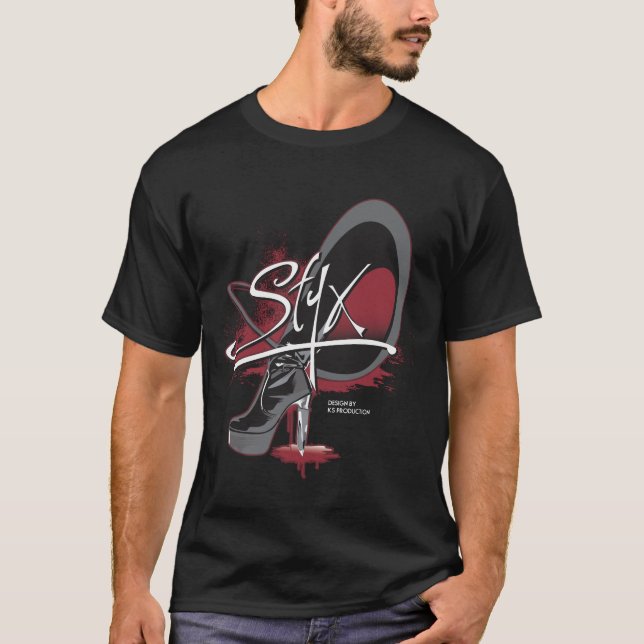STYX LOGO BY KS PRODUCTION TEE (Framsida)