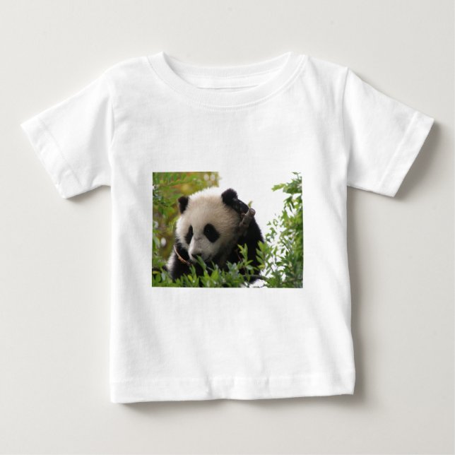 Su Lin, jätte- pandabjörnunge på den San Diego T-shirt (Framsida)