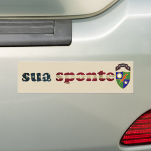 SUA SPONTE 1:a Skogsvaktarn Battalion Bildekal