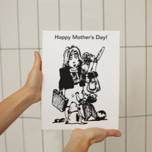 Suallow Lycklig Mors dag Small Poster