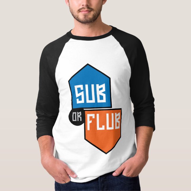 Sub eller Flub?? Tee Shirt (Framsida)