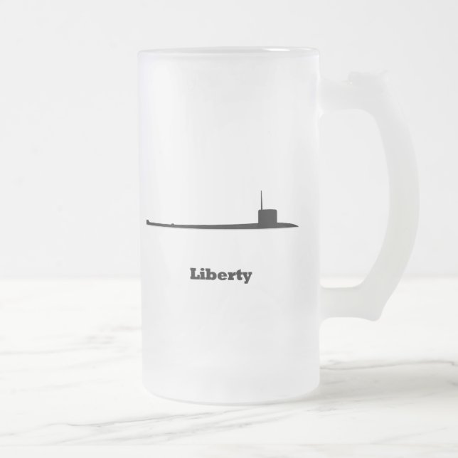 Sub Liberty Frostat Ölglas (Höger)
