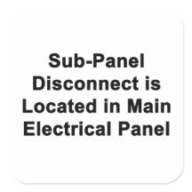 Sub-Panel Frånkoppling Befinner Sig i Huvudpanel K