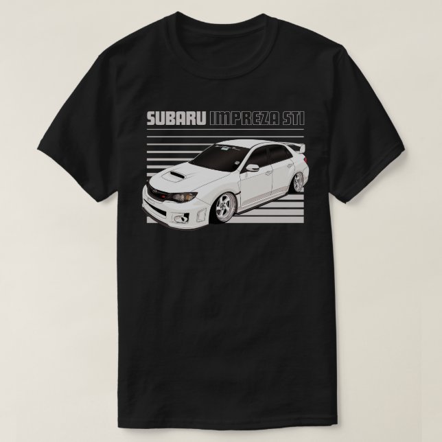 SUBARU IMPREZA T SHIRT (Design framsida)