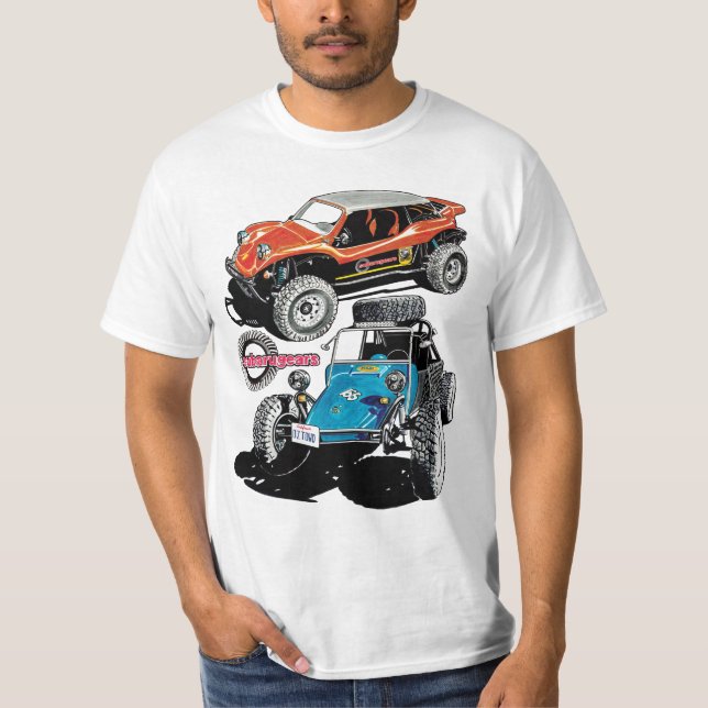 Subarugears Norra retro t-skjorta T Shirt (Framsida)