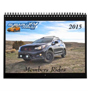 Subaruxvforum.com 2015 kalender - inget markerat