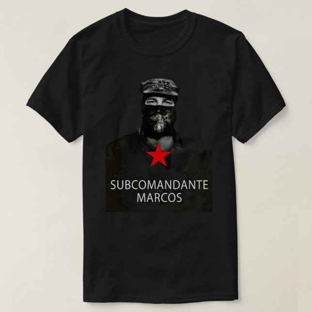 Subcomandante Marcos Classic T-Shirt (Design framsida)