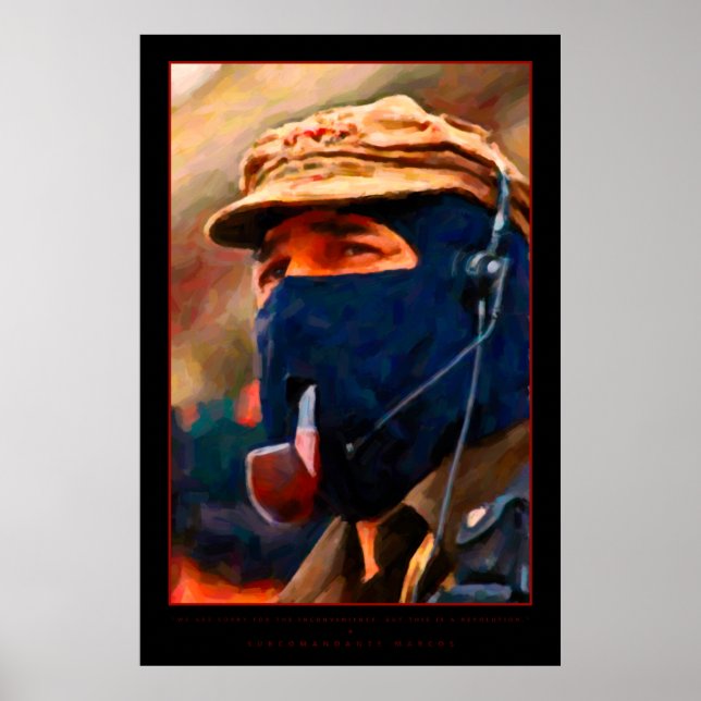 Subcomandante Marcos Poster (Framsidan)