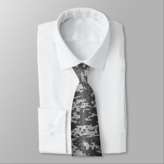 Subducerad Grått Soldier Digital Camo Tie Slips